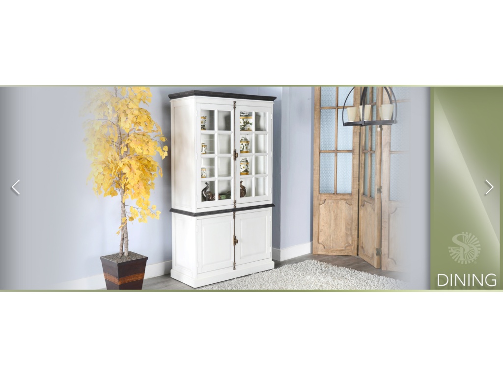 Carriage House Buffet & Hutch 1979EC-B Buffet 1979EC-H Hutch - image 1