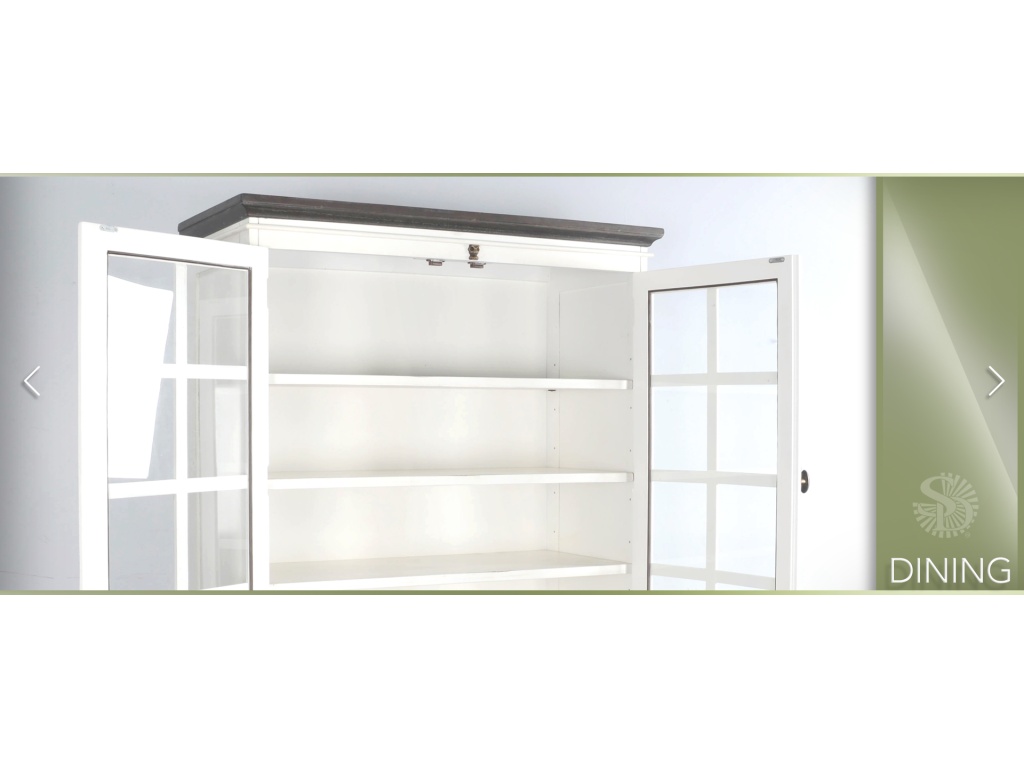 Carriage House Buffet & Hutch 1979EC-B Buffet 1979EC-H Hutch - image 3