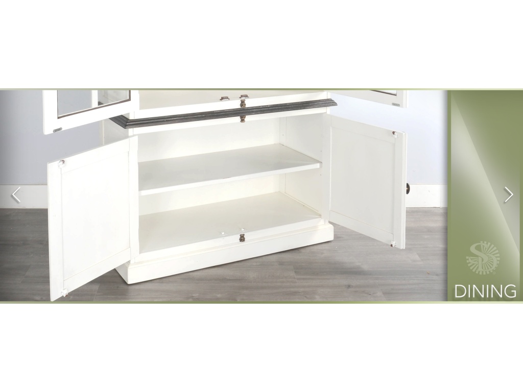 Carriage House Buffet & Hutch 1979EC-B Buffet 1979EC-H Hutch - image 5