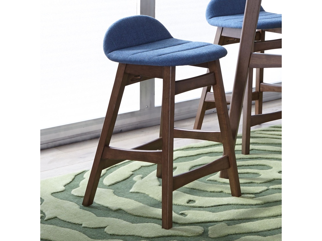 24 Inch Counter Chair - Blue (RTA) - main image