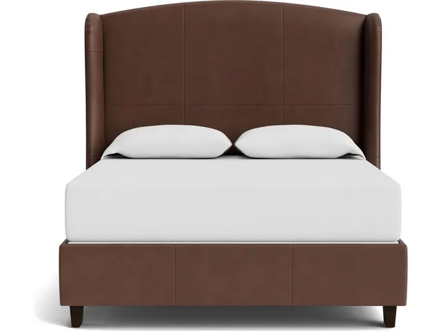 Paris Leather Upholstered Storage Bed