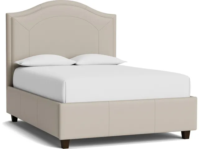 Vienna Leather Upholstered Bed