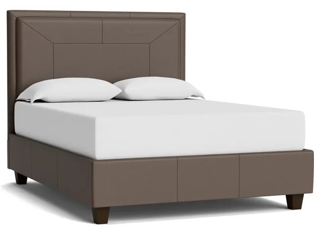 Manhattan Leather Upholstered Bed