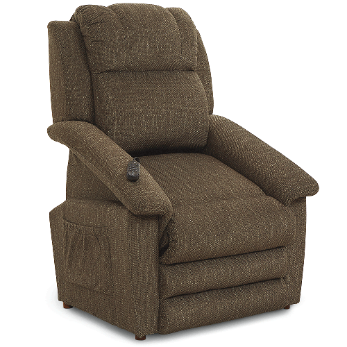 Clayton Gold Power Lift Recliner w/ Massage & Heat - image 1