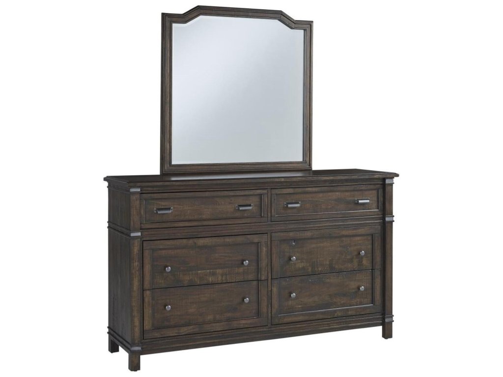 Queen Storage Bed, Dresser, Mirror, 1 Drawer Ns, Chest - image 2