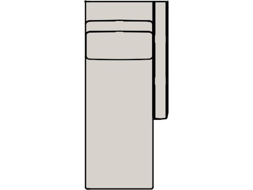 Raiden Stationary Sectional with Two-Piece Back - image 3