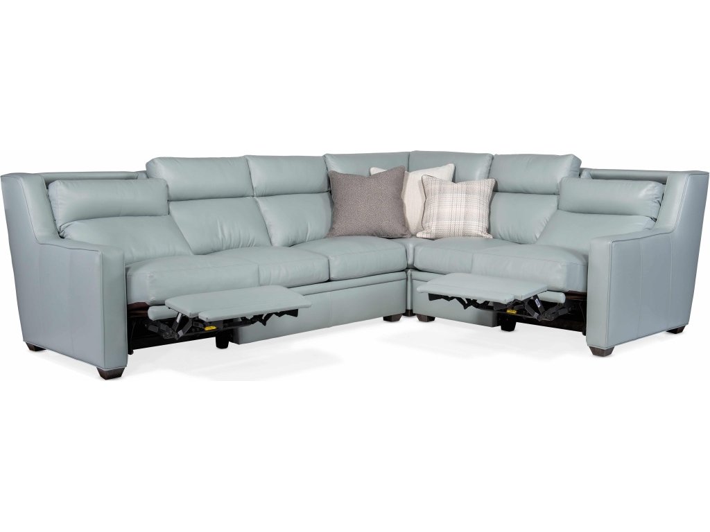 Raymond Reclining Sectional with Two-Piece Back - image 4