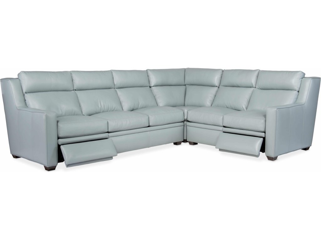 Raymond Reclining Sectional with Two-Piece Back - image 5