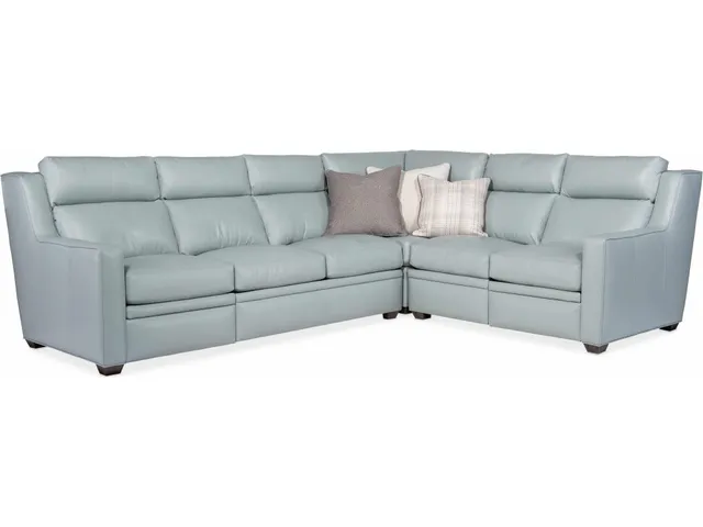 Raymond Reclining Sectional with Two-Piece Back