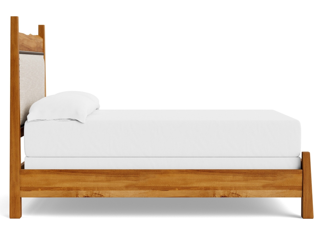 Heritage Live Edge Upholstered Bed - image 2