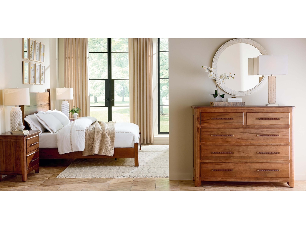 Heritage Live Edge Panel Bed - image 3