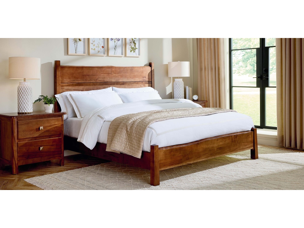 Heritage Live Edge Panel Bed - image 1