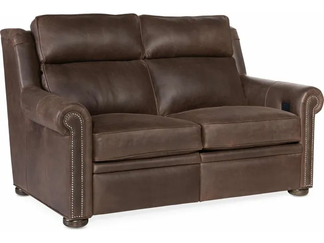 Reece Loveseat L and R Full Recline w/Articulating Headrest - Two Pc Back