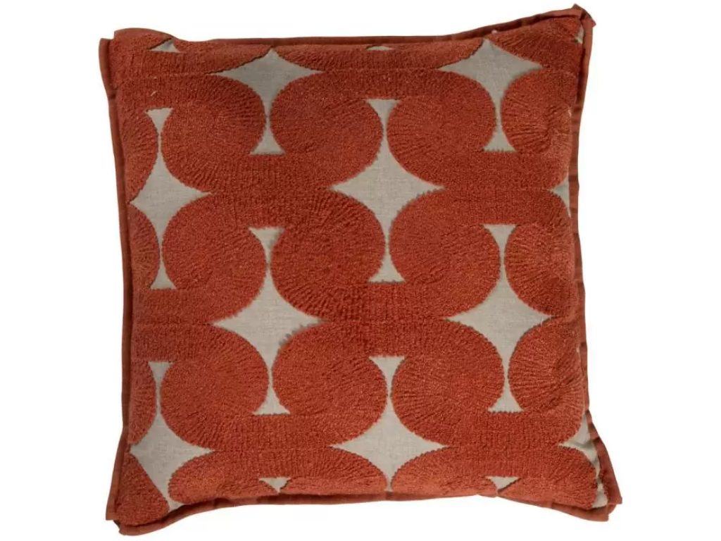 Crewel Swirl Terracotta - main image