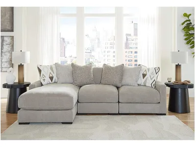 Aslan Court 3-Piece Sofa Sectional with Chaise - Alternative View