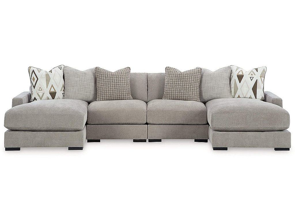 Aslan Court 4-Piece Sofa Pit Sectional - main image