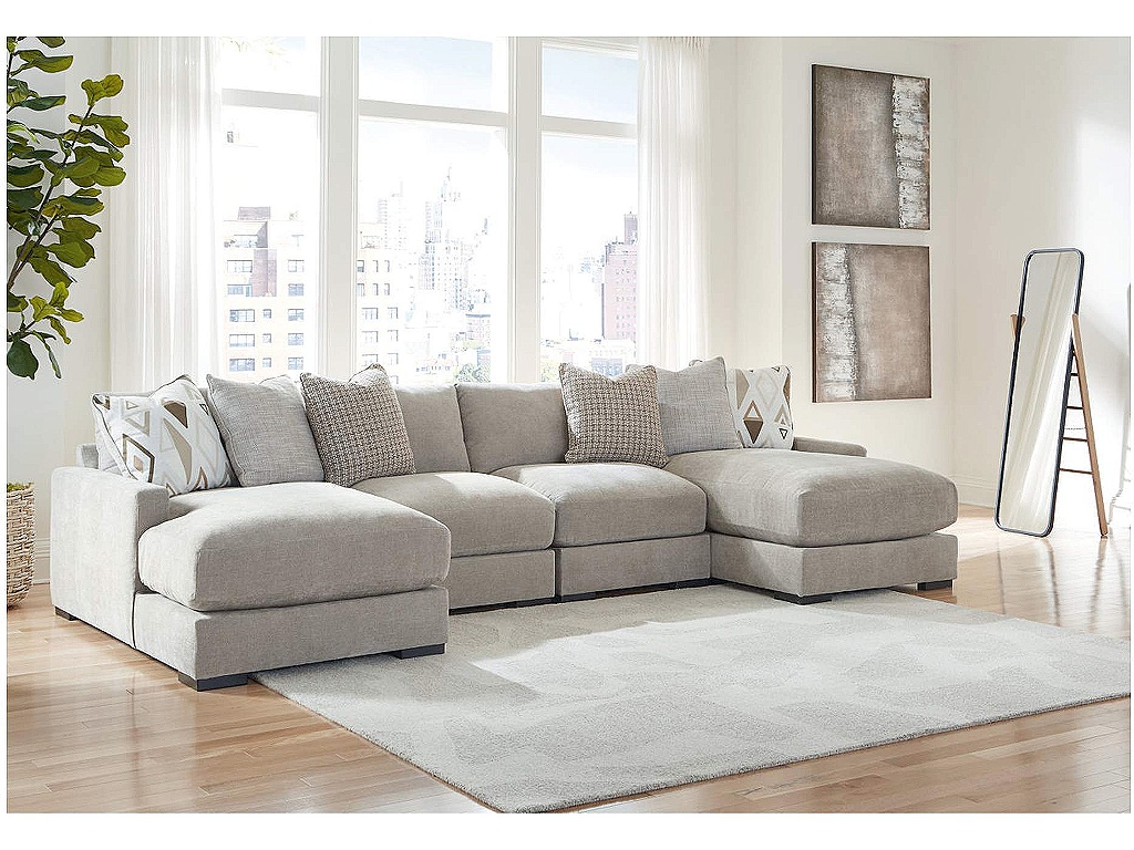Aslan Court 4-Piece Sofa Pit Sectional - image 1
