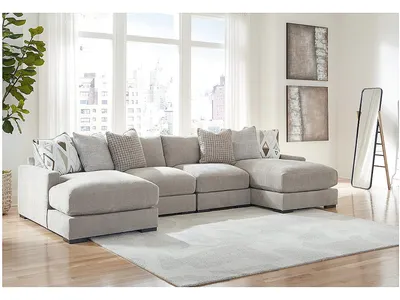 Aslan Court 4-Piece Sofa Pit Sectional - Alternative View