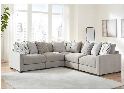 Aslan Court 5-Piece Sectional - Alternative View