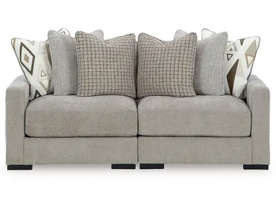 Aslan Court 2-Piece Loveseat Sectional