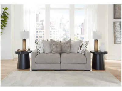 Aslan Court 2-Piece Loveseat Sectional - Alternative View