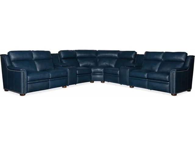 Raiden Reclining Sectional with Two-Piece Back