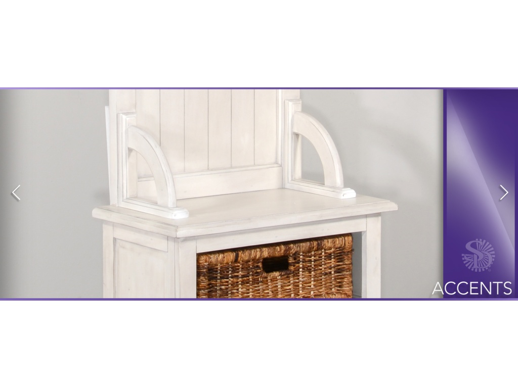 Narrow Halltree w/ Baskets - image 4