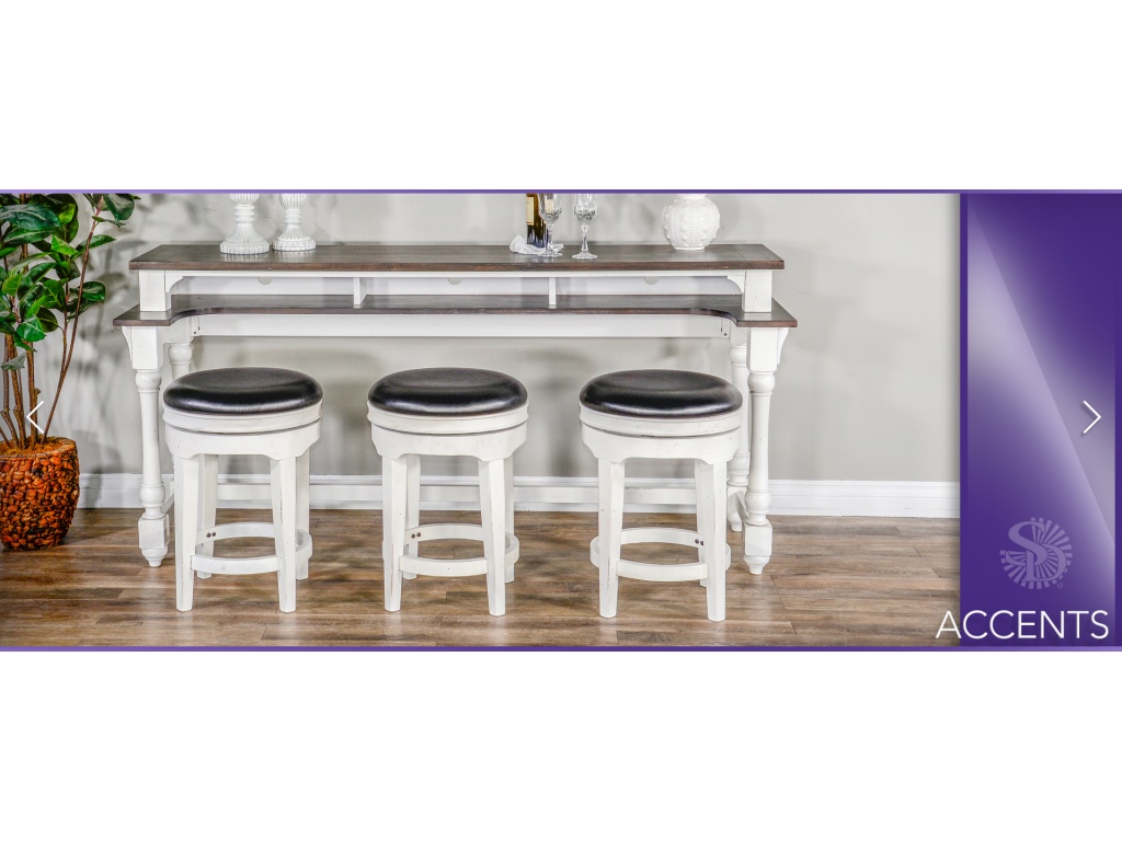 Carriage House Console Bar Table - image 1