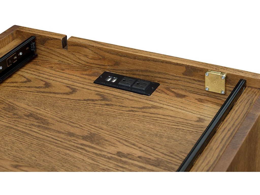 Mission Nightstand W/Slideout Top - image 4