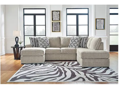 Calnita 2-Piece Sectional with Chaise - Alternative View