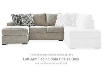 Calnita Left-Arm Facing Sofa Chaise - Alternative View