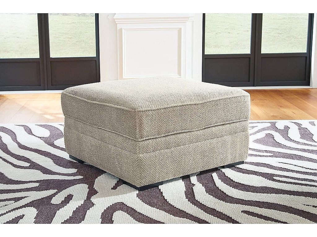 Calnita Oversized Swivel Chair and Ottoman - image 9