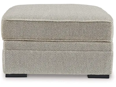 Calnita Oversized Swivel Chair and Ottoman - Alternative View