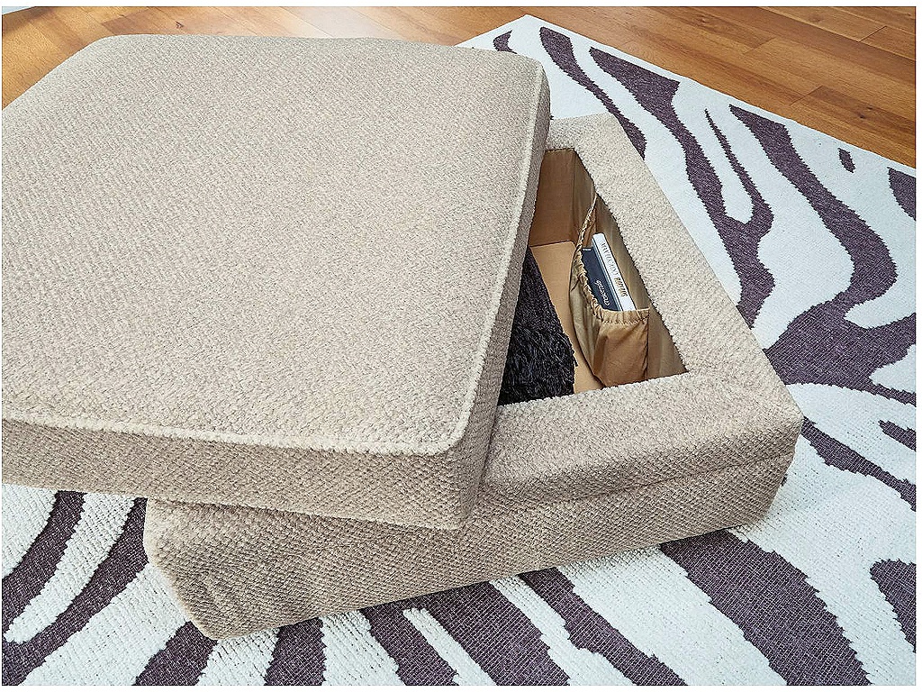 Calnita Oversized Swivel Chair and Ottoman - image 11