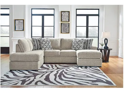Calnita 2-Piece Sectional with Chaise - Alternative View