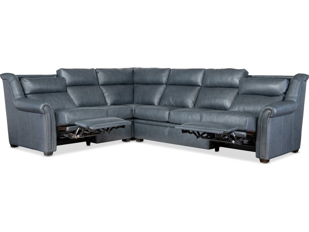Robinson Reclining Sectional with Two-Piece Back - image 2