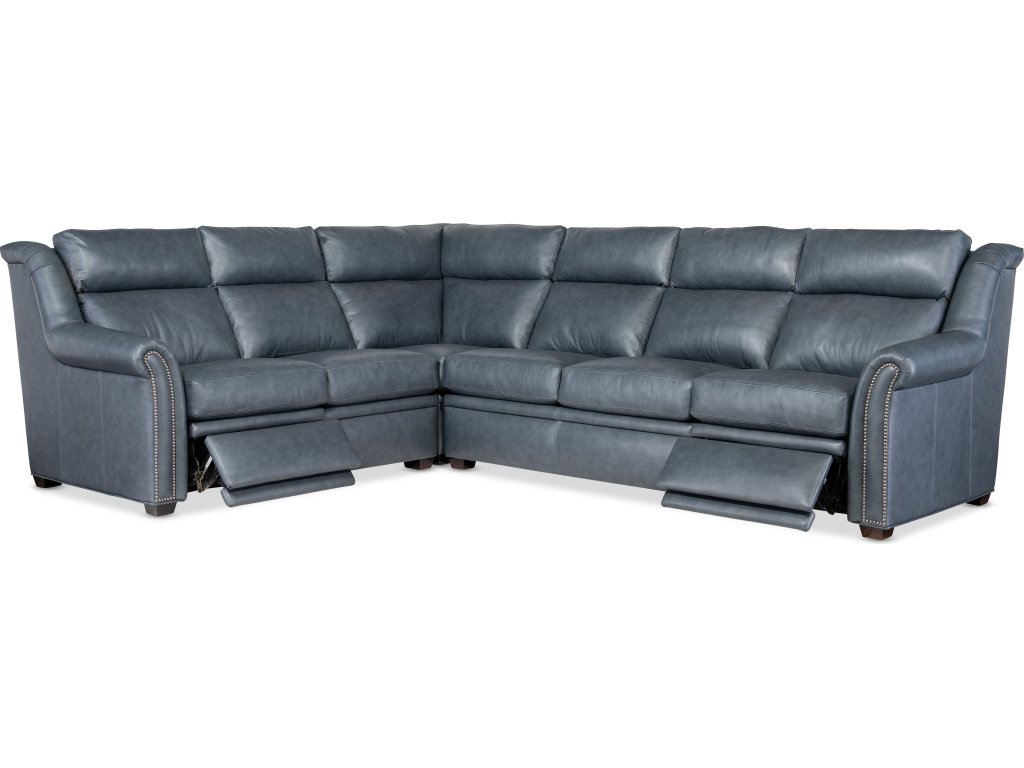 Robinson Reclining Sectional with Two-Piece Back - image 4