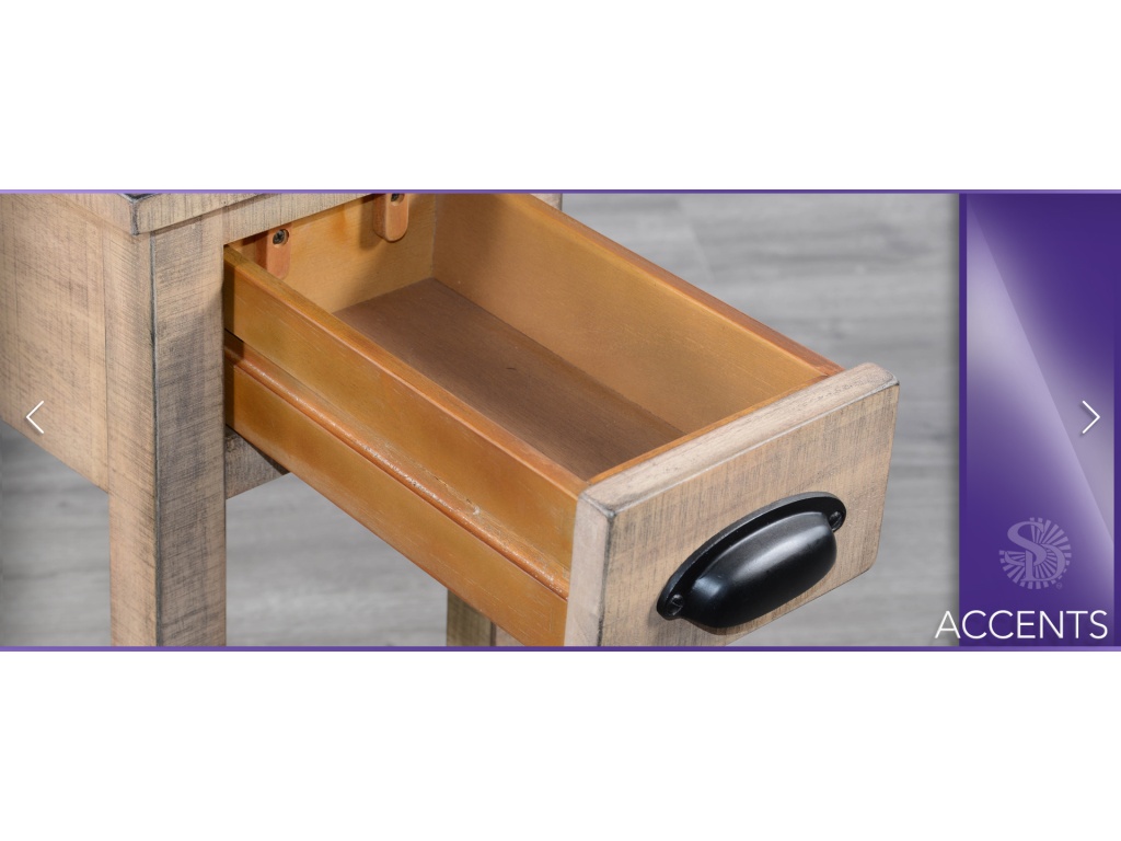 Beach Pebble Chair Side Table - image 2