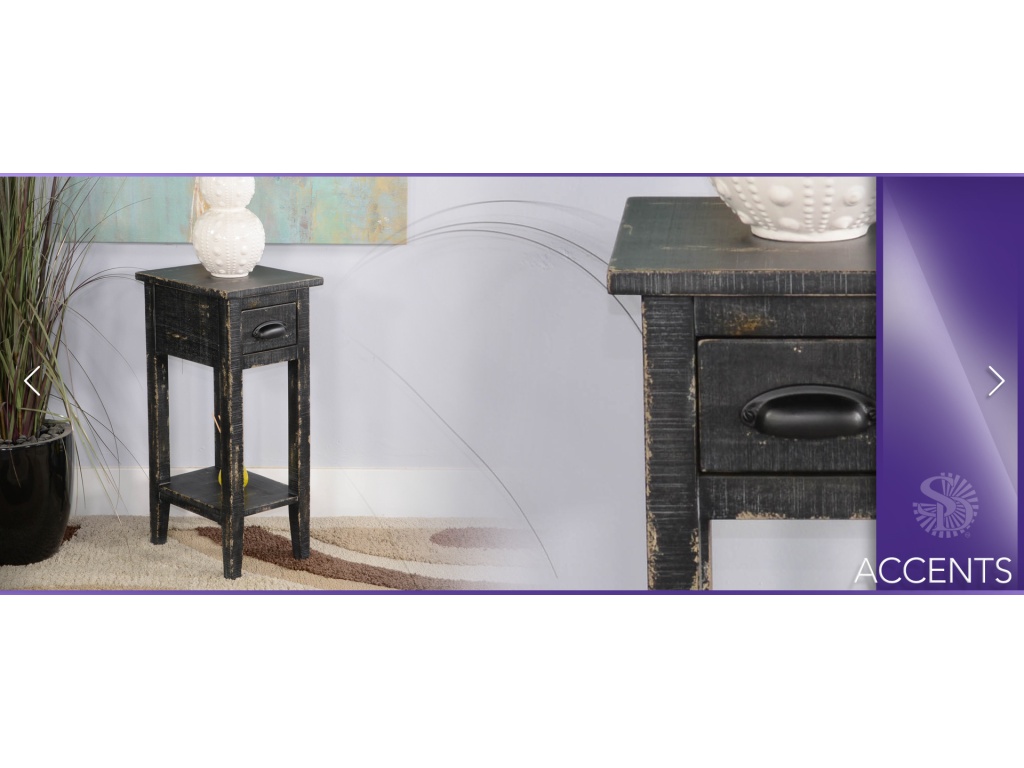 Beach Pebble Chair Side Table - image 3