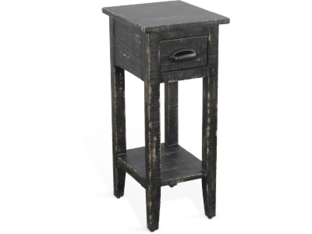 Black Sand Chair Side Table - main image