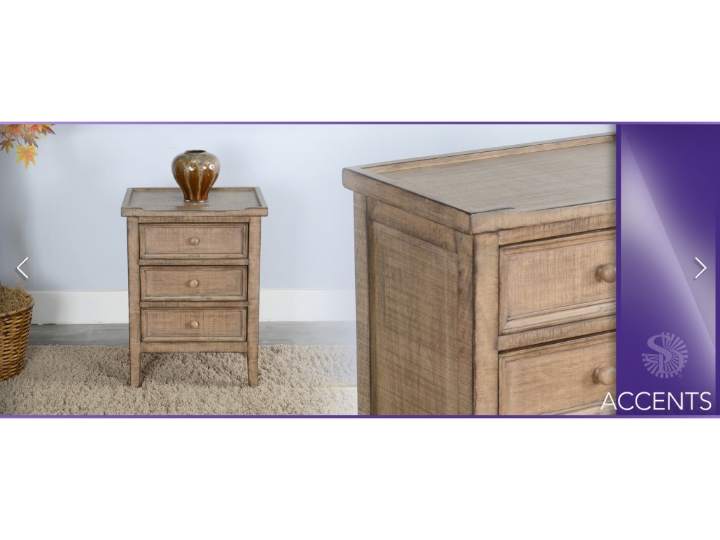 Sea Grass End Table - image 1