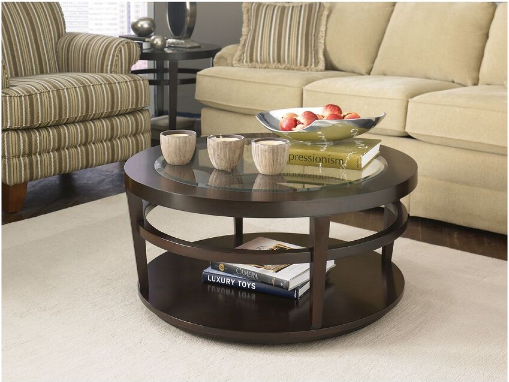 Round Cocktail Table - image 1