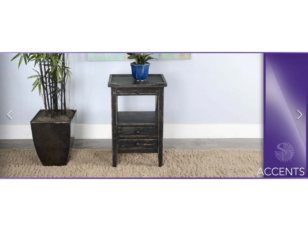 White Sand Side Table - image 1