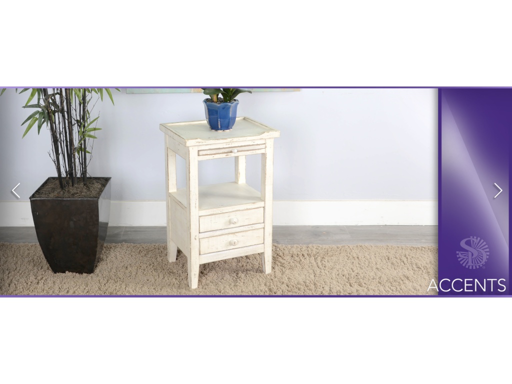 White Sand Side Table - image 7