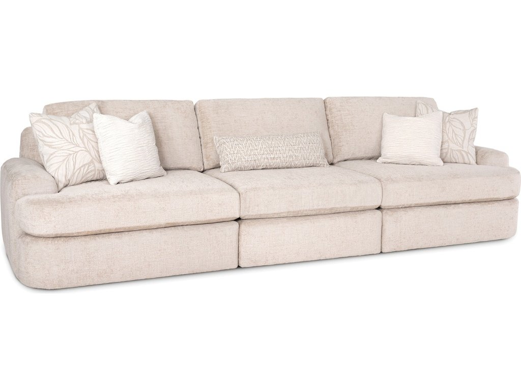 Casual U-Shaped Sectional Sofa - image 1