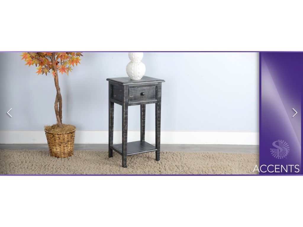 Black Sand Side Table - image 3