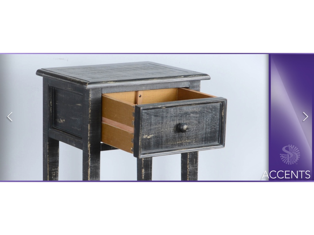 Black Sand Side Table - image 4