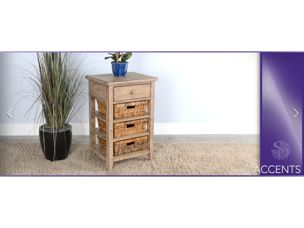 Beach Pebble Storage Table - image 1