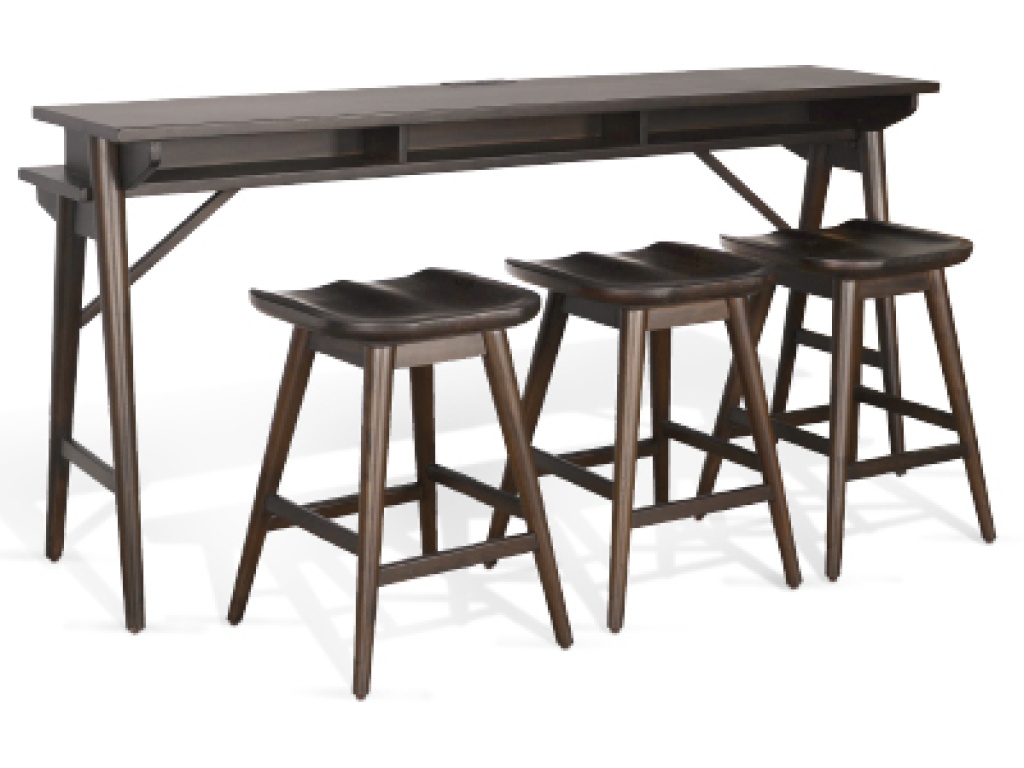 Americana Console Table w/ USB Power Pack - main image