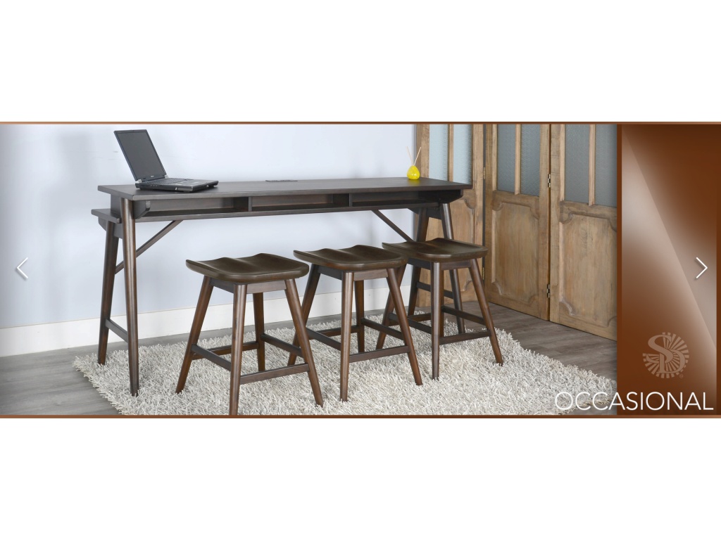 Americana Console Table w/ USB Power Pack - image 2